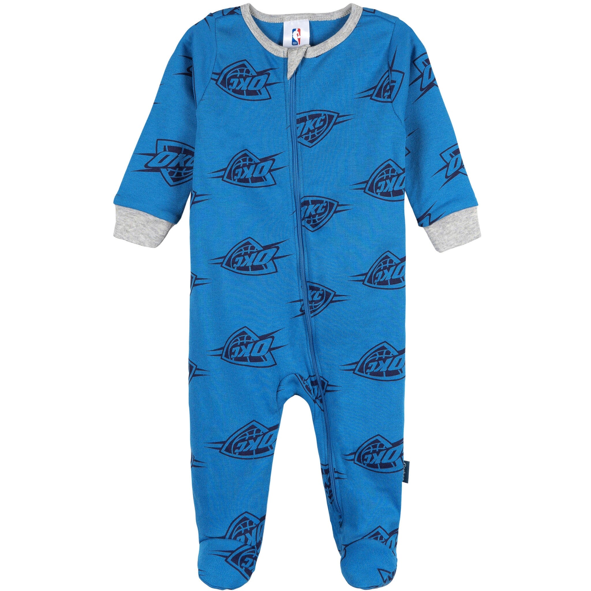 Baby Neutral Oklahoma City Thunder Sleep 'N Play Sleepwear Gerber® 