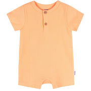Baby Neutral Peach Short Sleeve Romper rompers Gerber® 