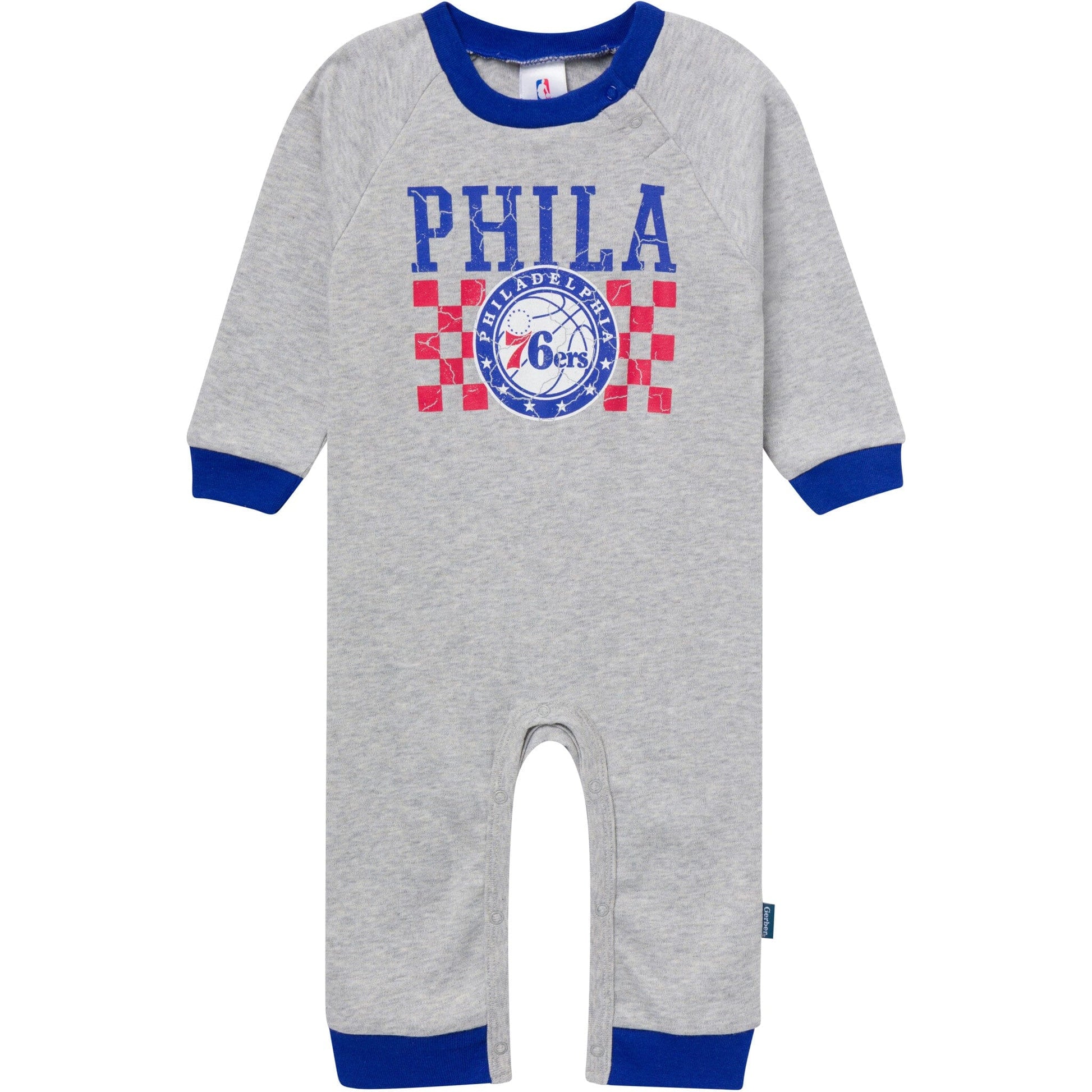 Baby Neutral Philadelphia Sixers Romper Rompers Gerber® 