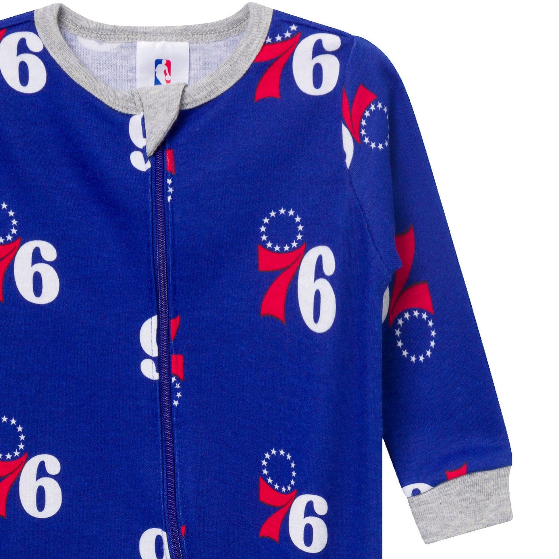 Baby Neutral Philadelphia Sixers Sleep 'N Play Sleepwear Gerber® 