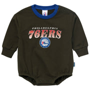Baby Neutral Philadelphia Sixers Sweatshirt Bubble Romper Rompers Gerber® 