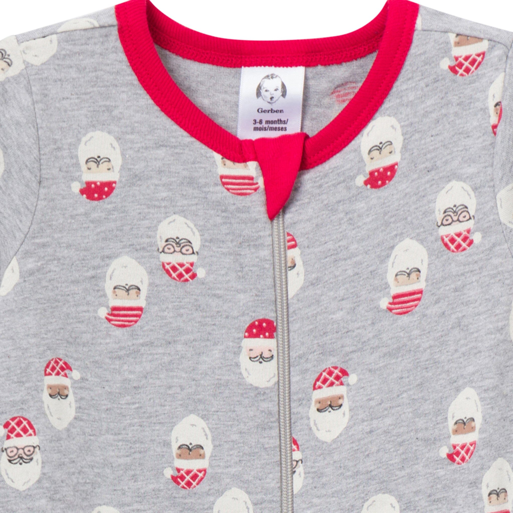 Baby Neutral Grey Heather Sleep 'N Play Sleepwear Gerber® 