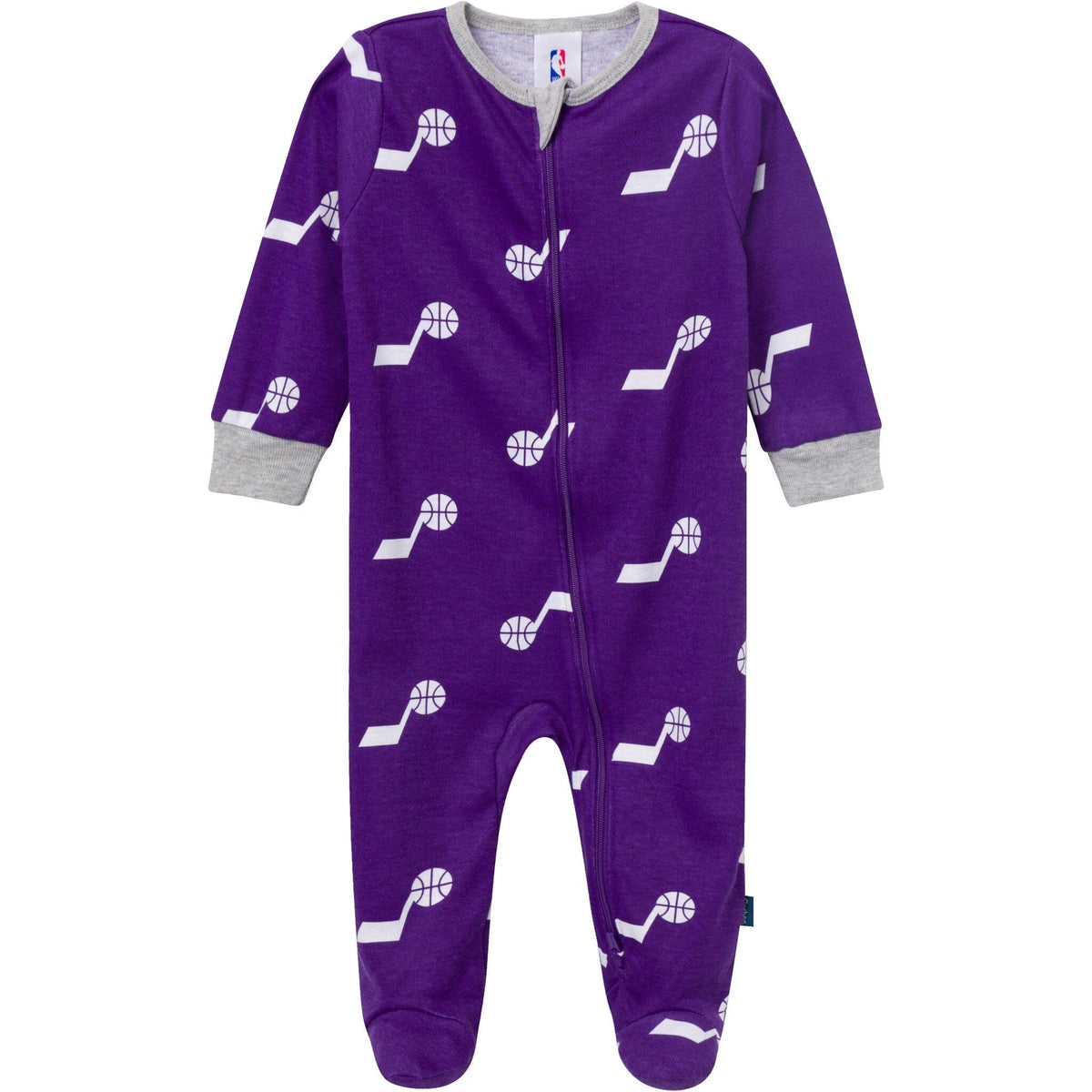 Baby Neutral Utah Jazz Sleep 'N Play Sleepwear Gerber® 