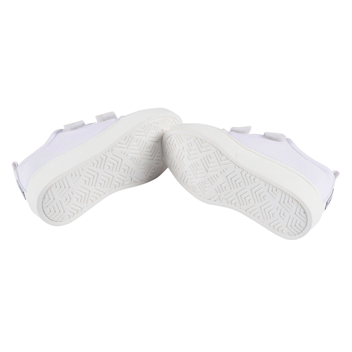 Baby Neutral White Hook & Loop Sneaker