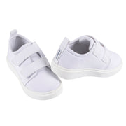 Baby Neutral White Hook & Loop Sneaker