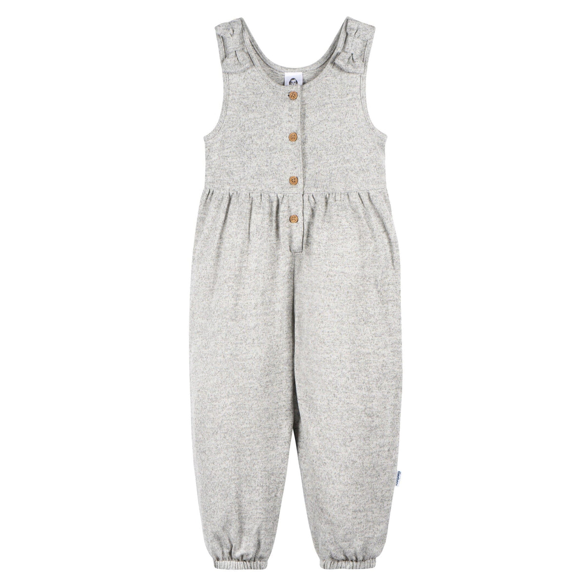 Toddler Girls Lt Grey Heather Romper