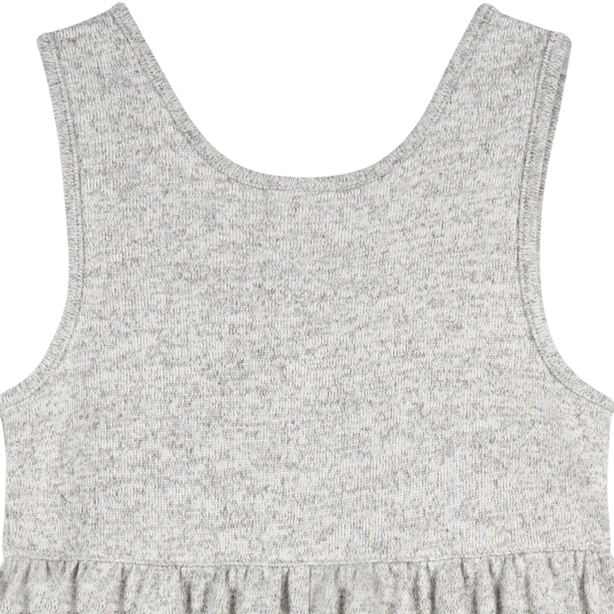 Toddler Girls Lt Grey Heather Romper