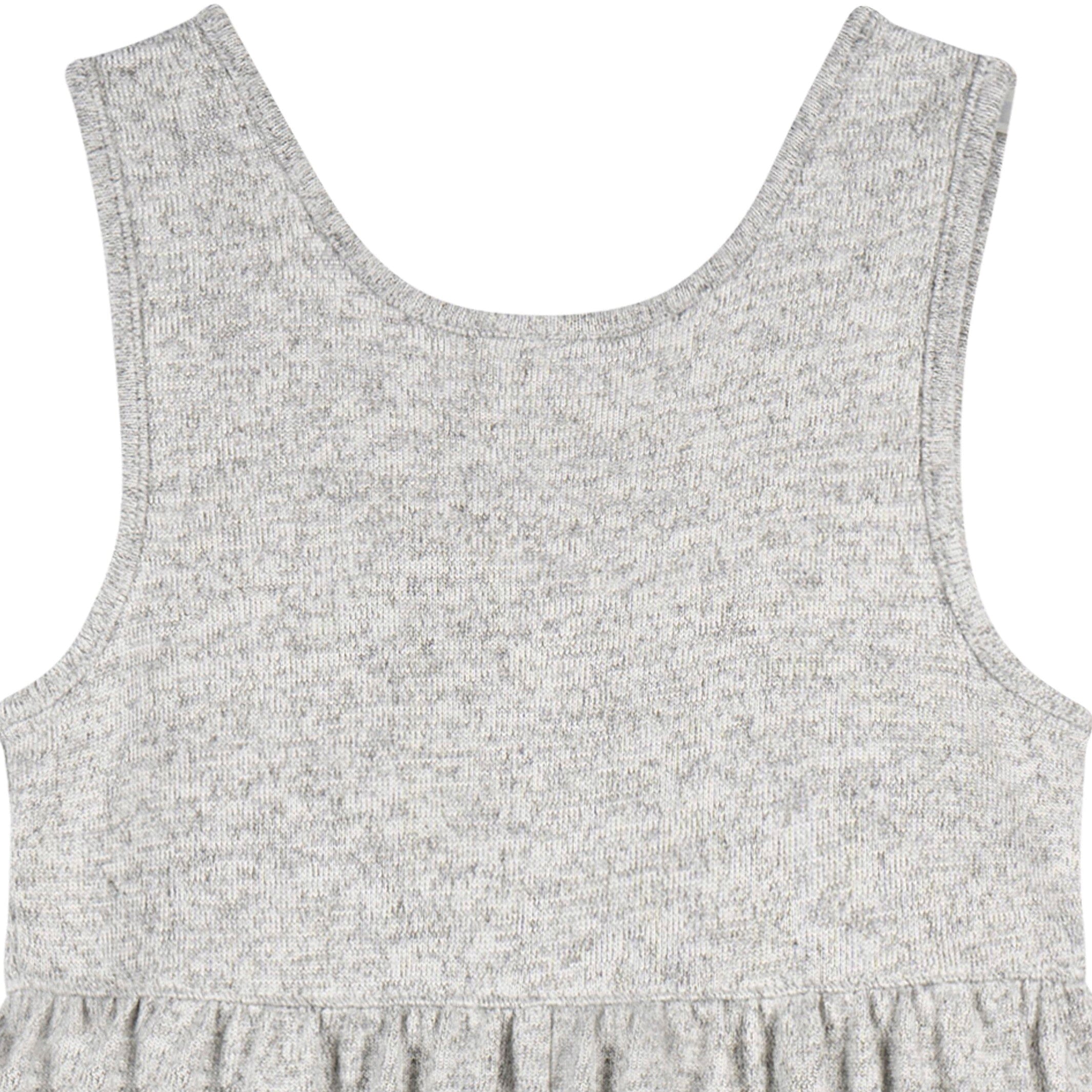 Toddler Girls Lt Grey Heather Romper