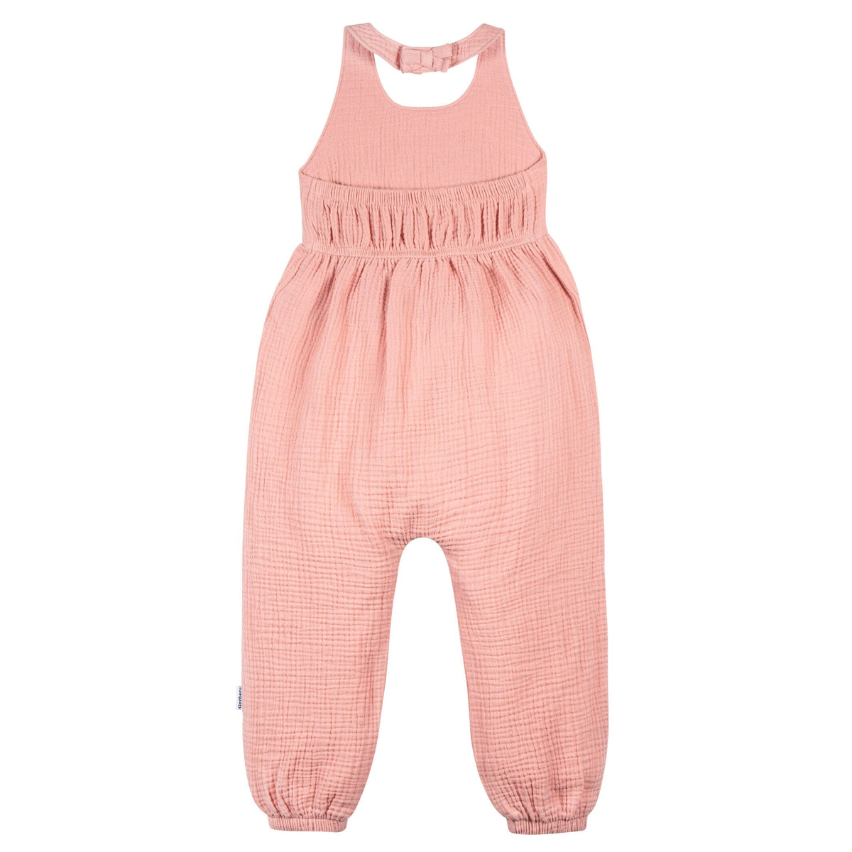 Toddler Girls Rose Pink Romper
