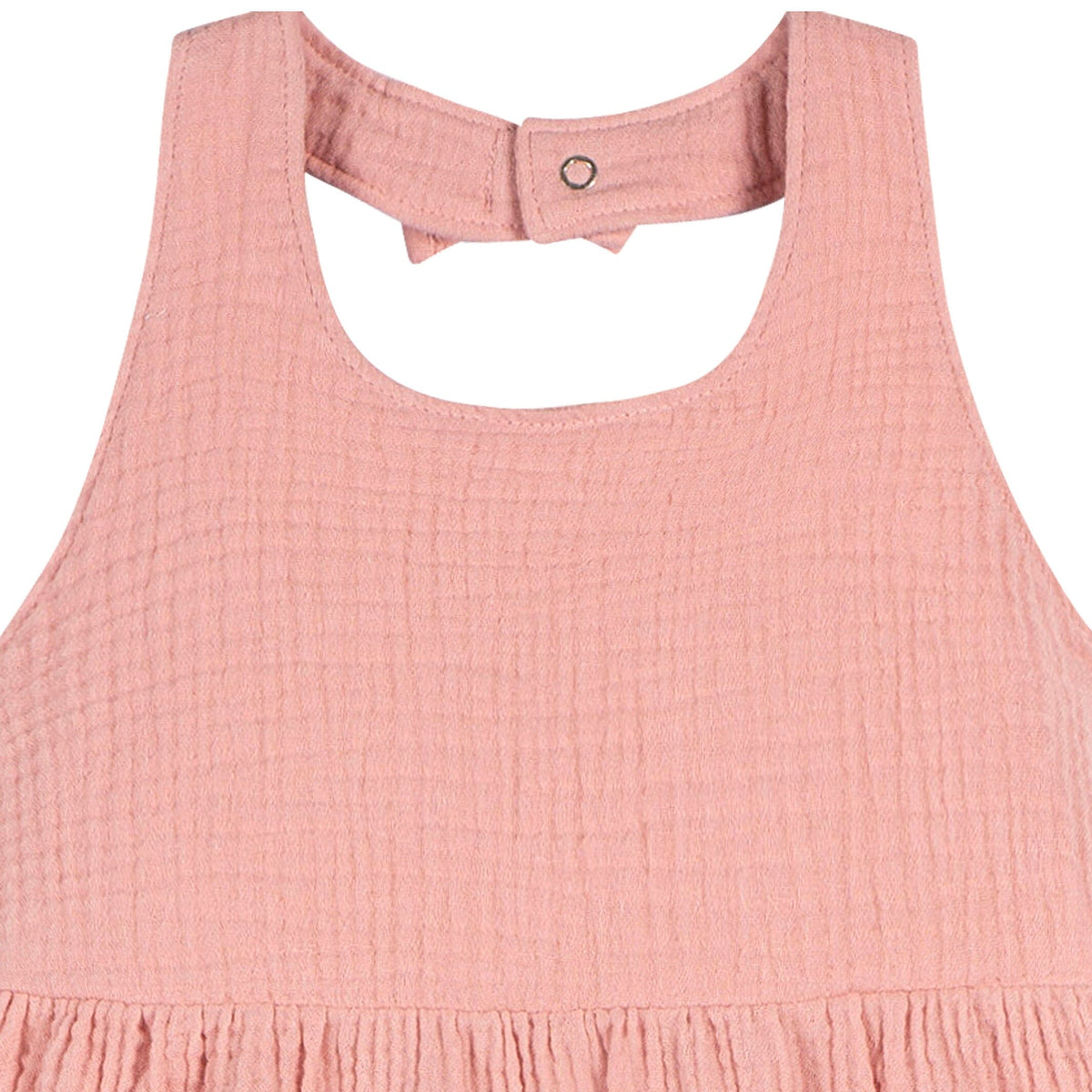 Toddler Girls Rose Pink Romper