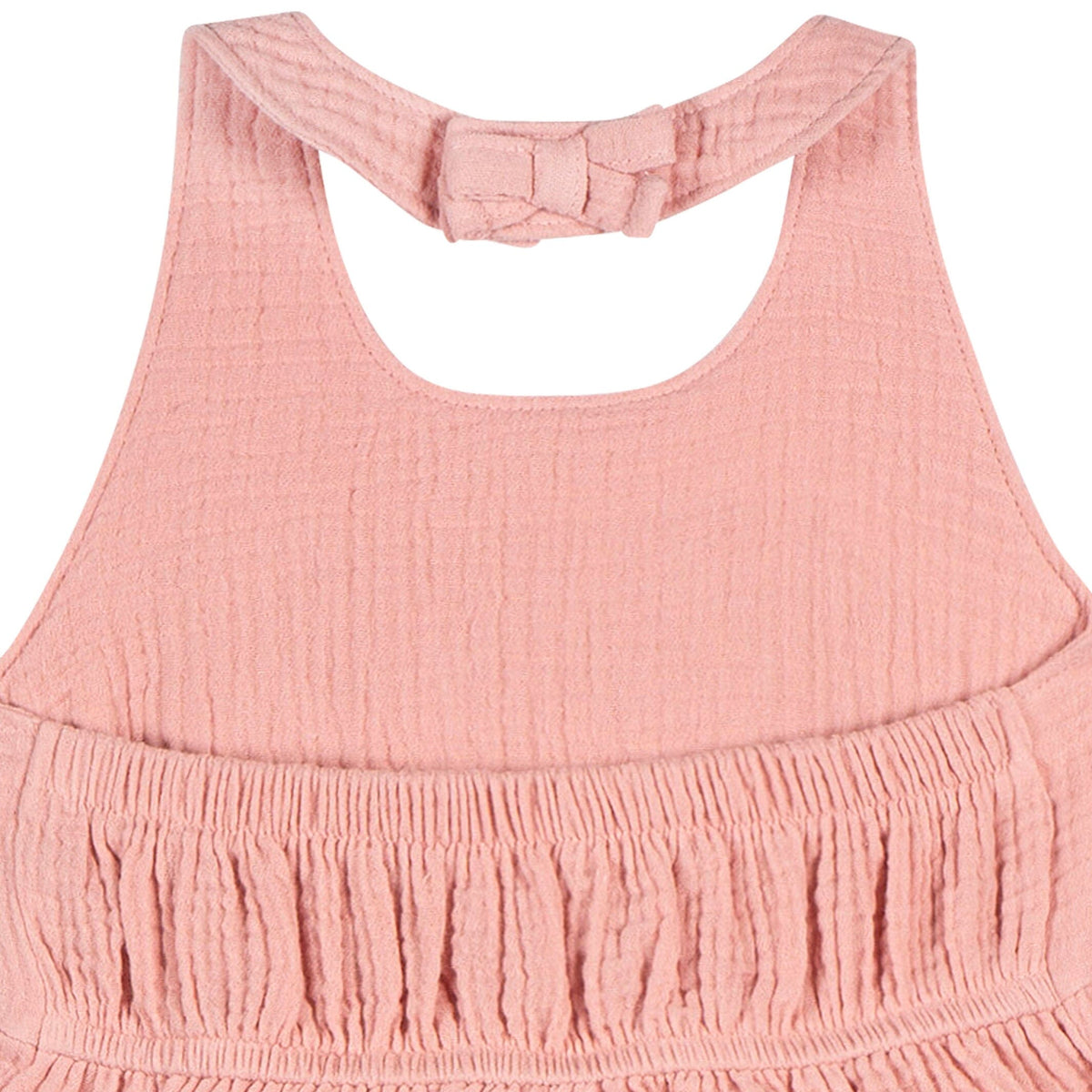 Toddler Girls Rose Pink Romper