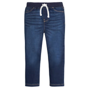 Toddler Neutral Dark Blue Skinny Jeans