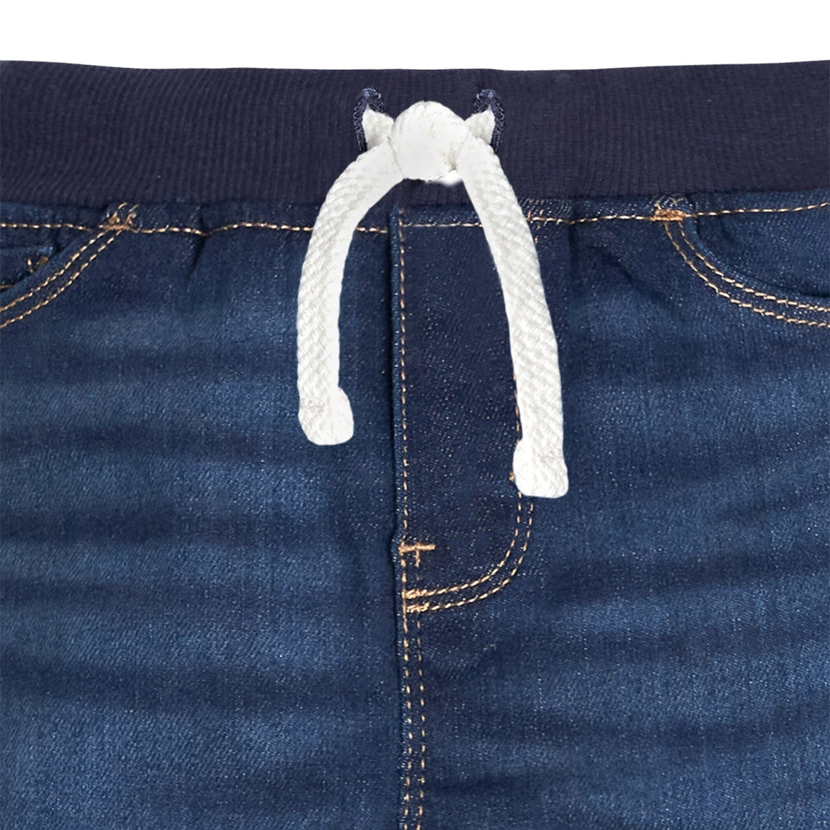 Toddler Neutral Dark Blue Skinny Jeans