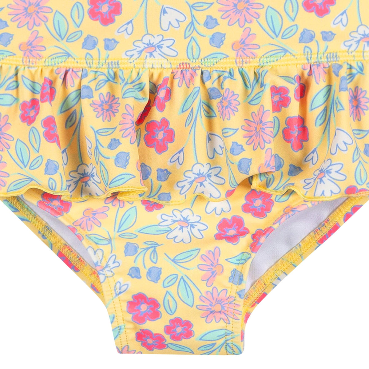 Baby & Toddler Girls Floral Rashguard Suit Swimwear Gerber® 