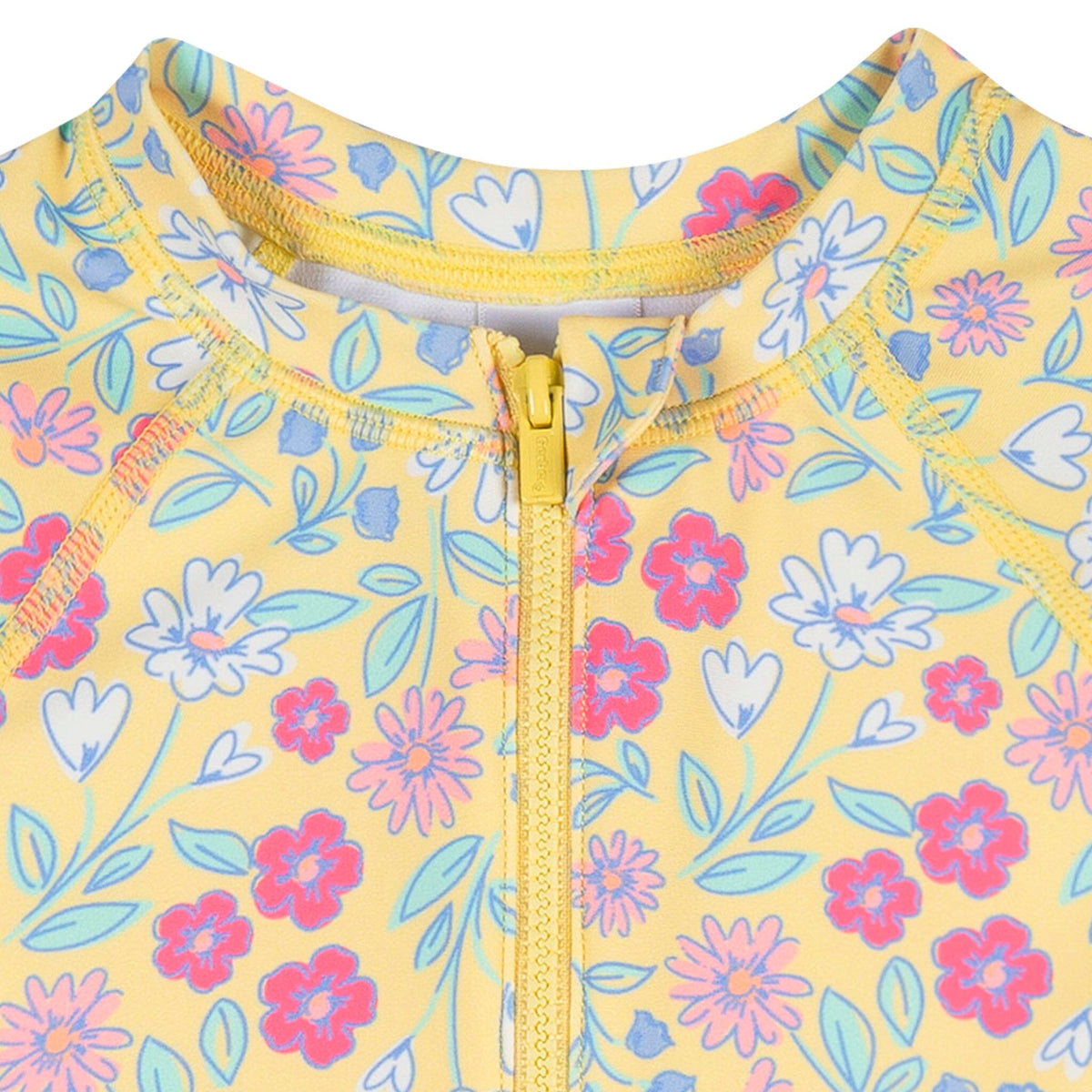 Baby & Toddler Girls Floral Rashguard Suit Swimwear Gerber® 