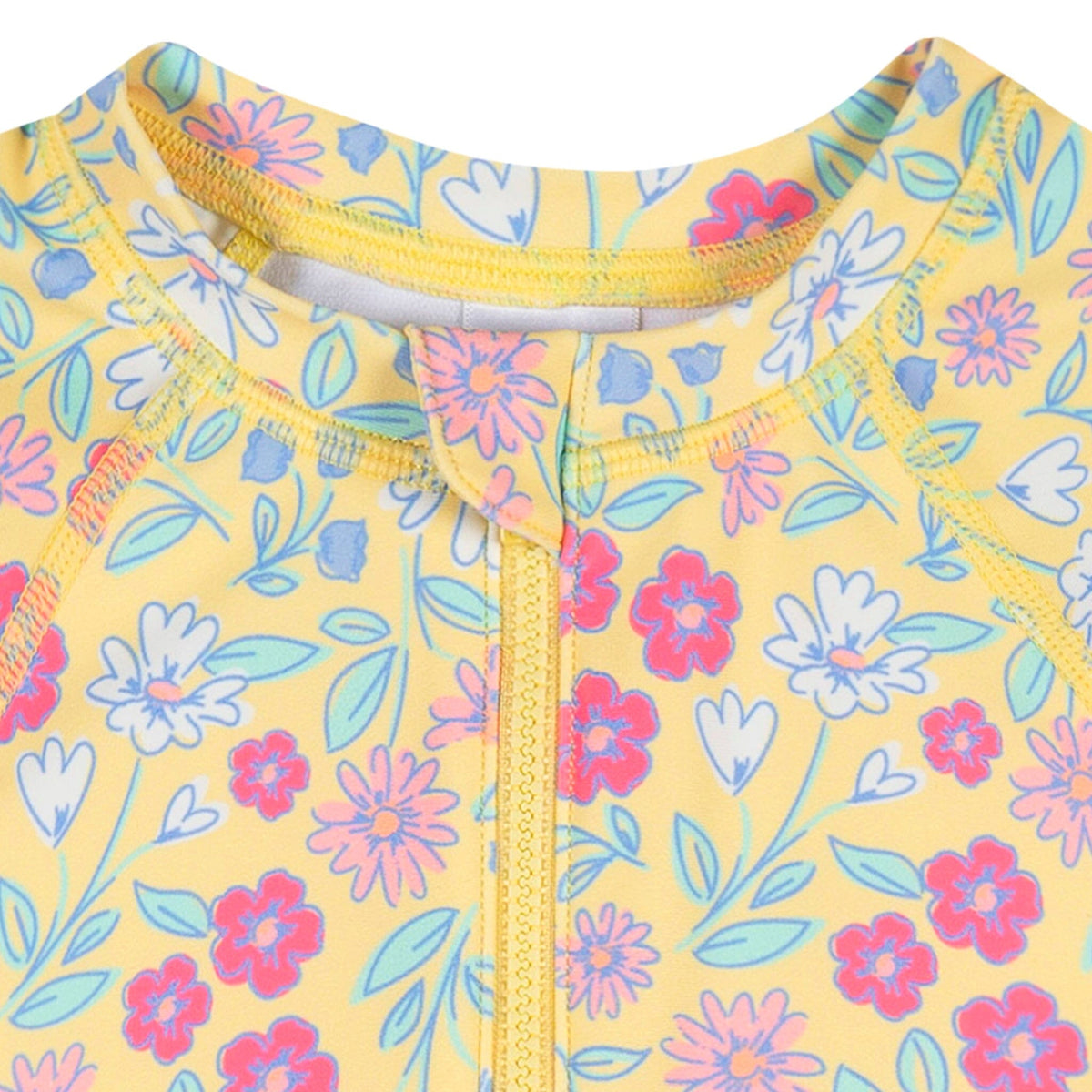Baby & Toddler Girls Floral Rashguard Suit Swimwear Gerber® 
