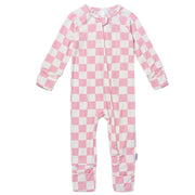 Baby & Toddler Girls Pink Check Snug Fit Footless Pajamas Sleepwear Gerber® 