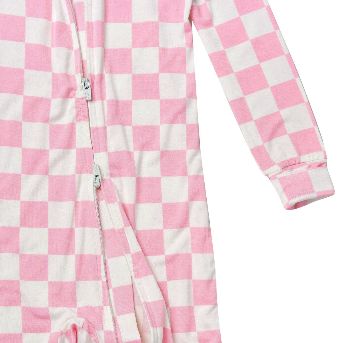 Baby & Toddler Girls Pink Check Snug Fit Footless Pajamas Sleepwear Gerber® 