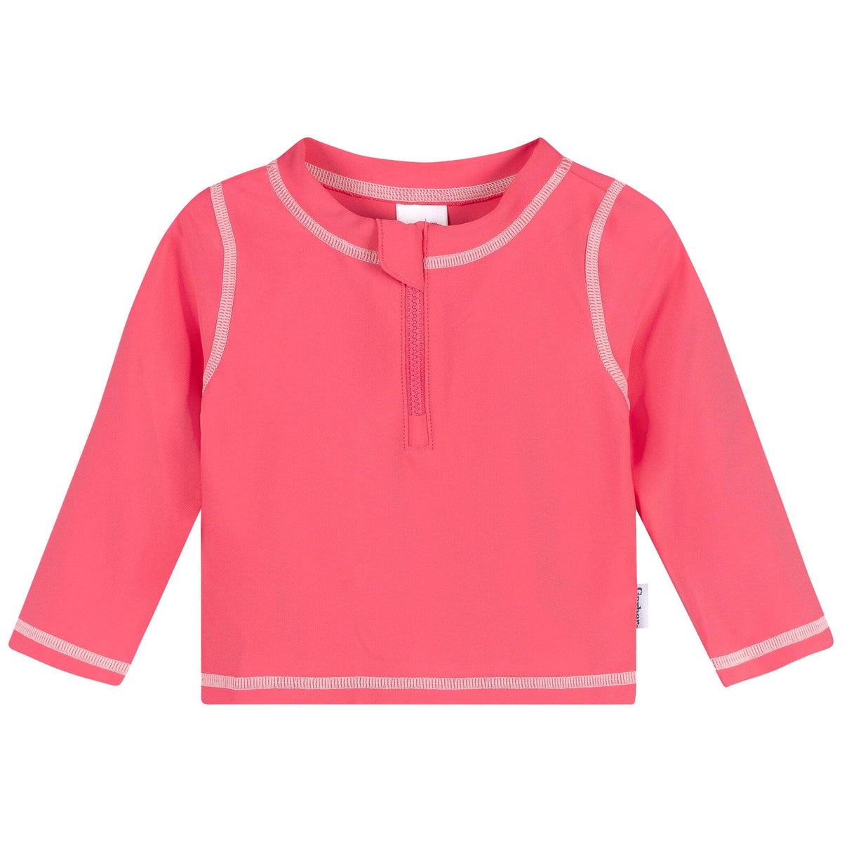 Baby & Toddler Girls Pink Rashguard Top swimwear Gerber® 