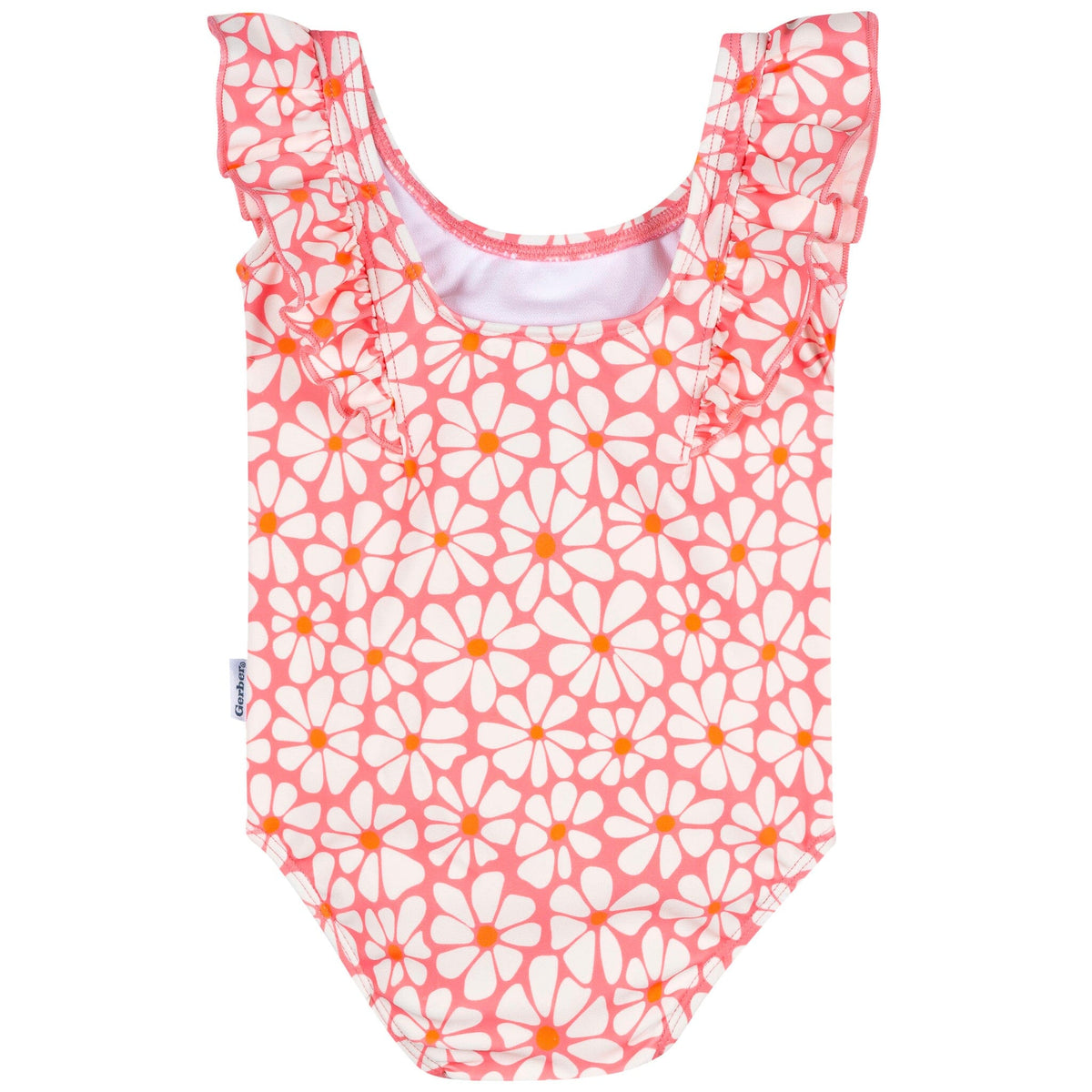 Baby & Toddler Girls Retro Daisies Swimsuit Swimwear Gerber® 