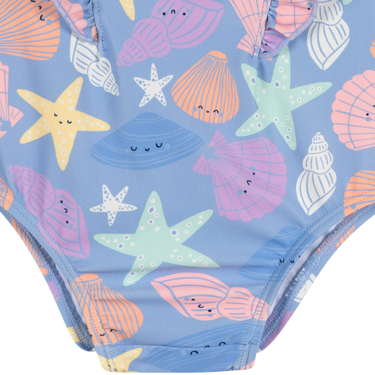 Baby & Toddler Girls Seashells Swimsuit Swimwear Gerber® 