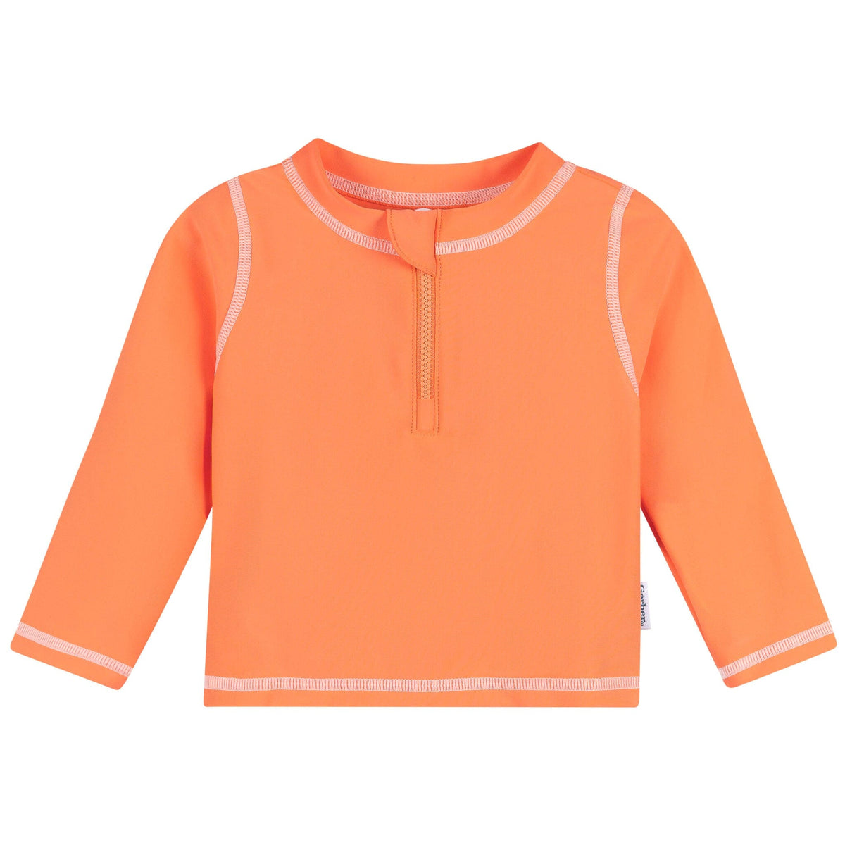Baby & Toddler Neutral Orange Rashguard Top Swimwear Gerber® 