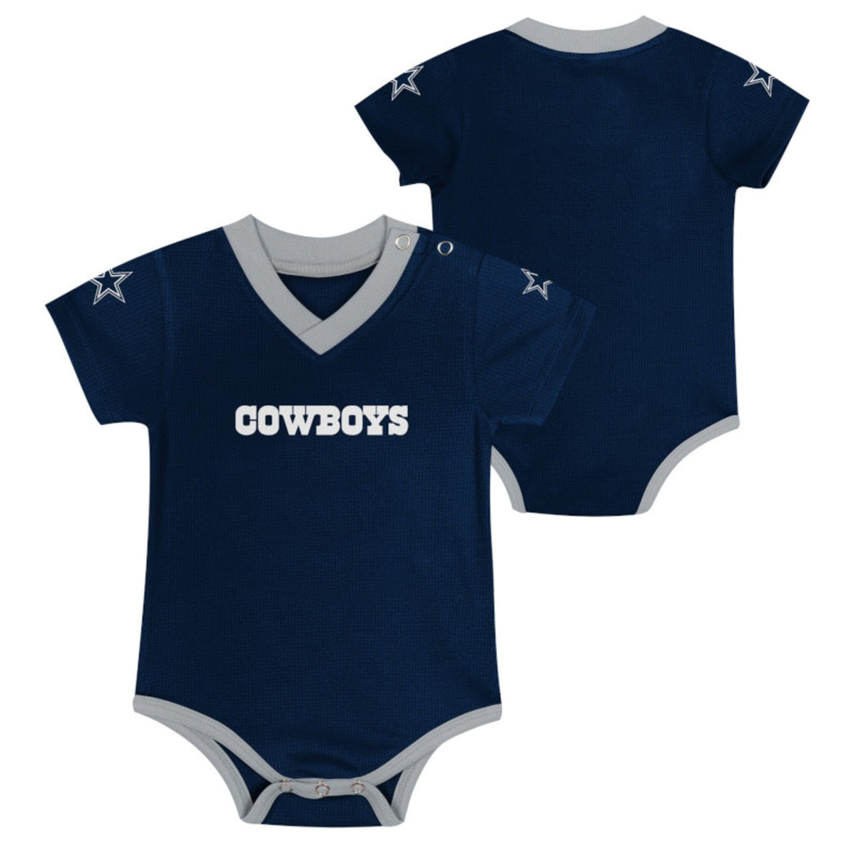 Baby Boys Cowboys Short Sleeve Jersey Bodysuit NFL 
