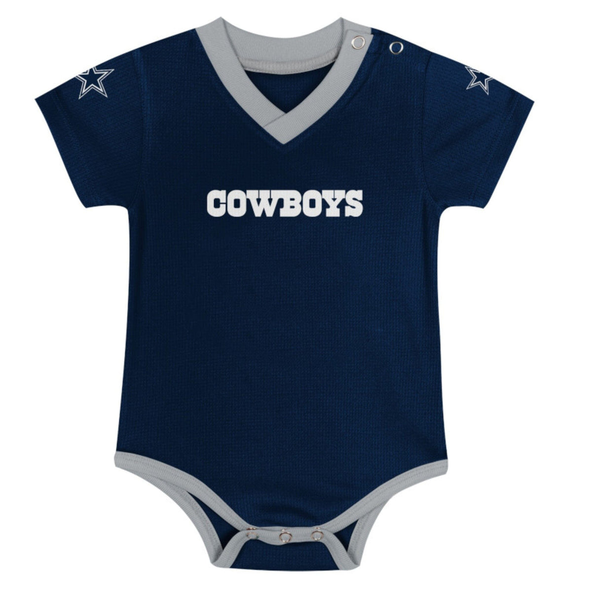 Baby Boys Cowboys Short Sleeve Jersey Bodysuit NFL 
