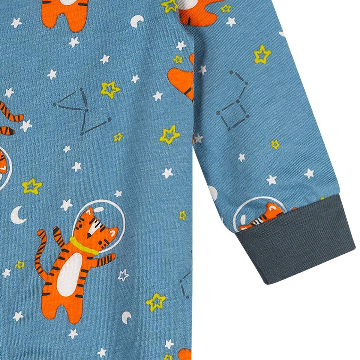 Baby Boys Space Tiger Sleep 'N Play Sleepwear Gerber® 