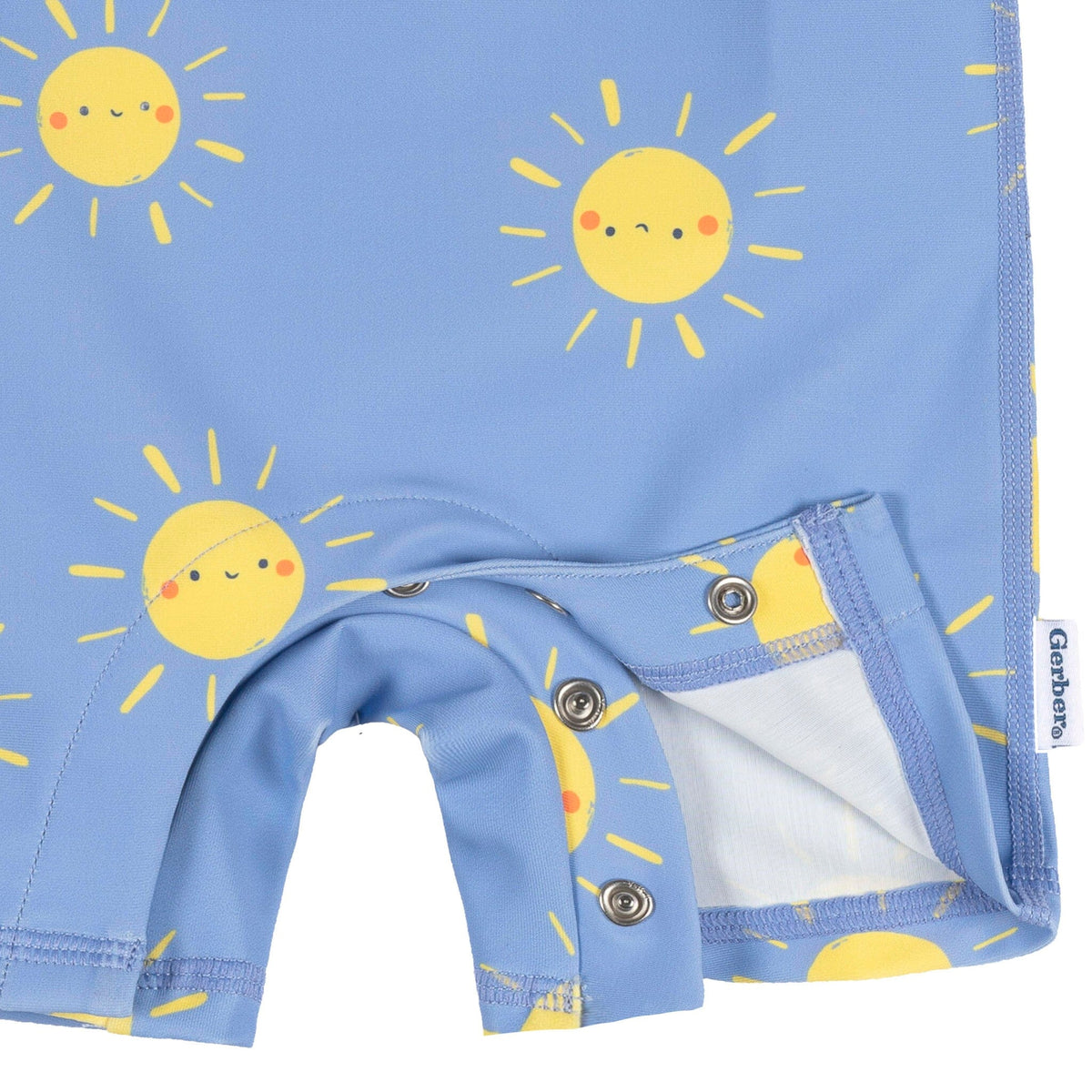 Baby Boys Sunshine Smiles Long Sleeve Rashguard Swimwear Gerber® 