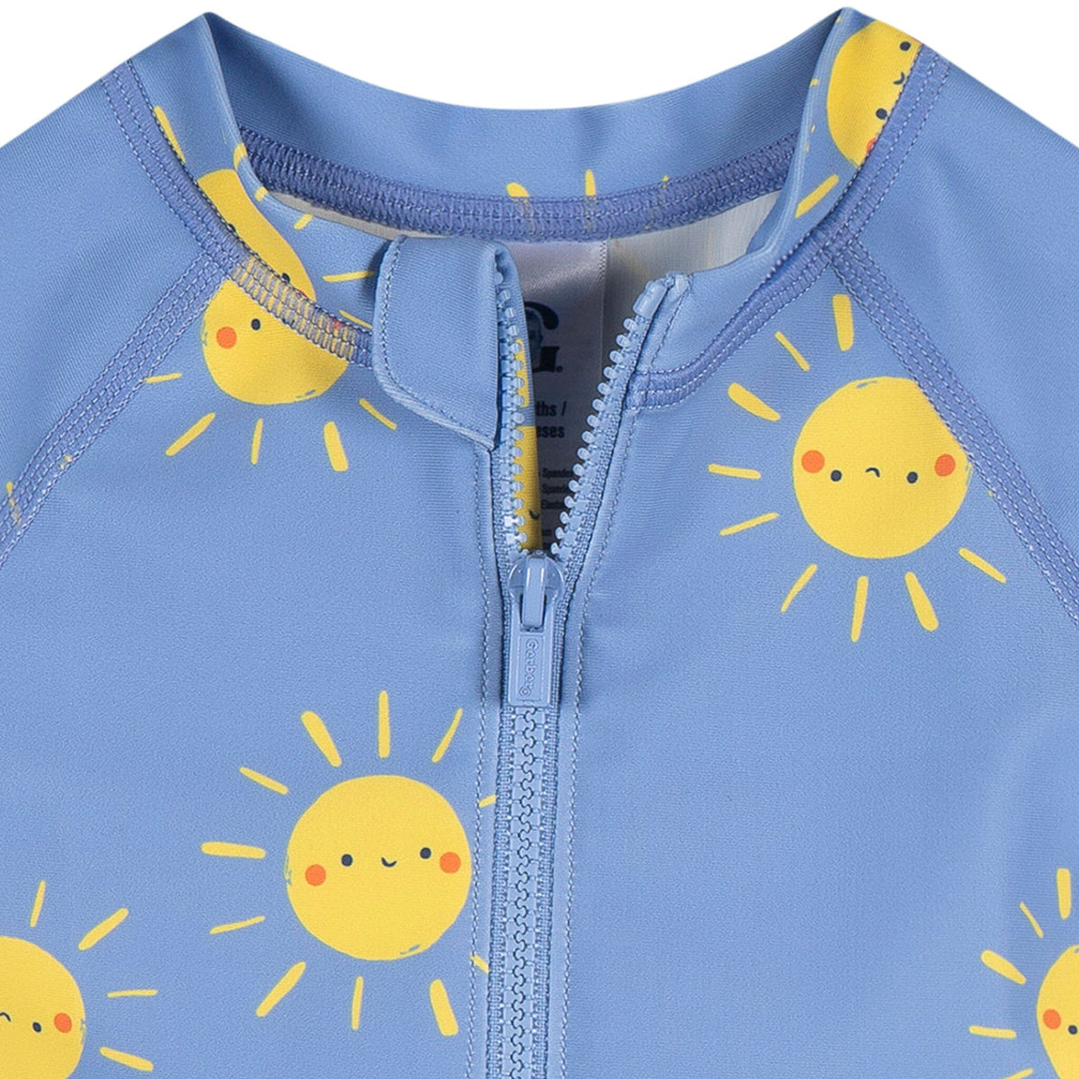 Baby Boys Sunshine Smiles Long Sleeve Rashguard Swimwear Gerber® 