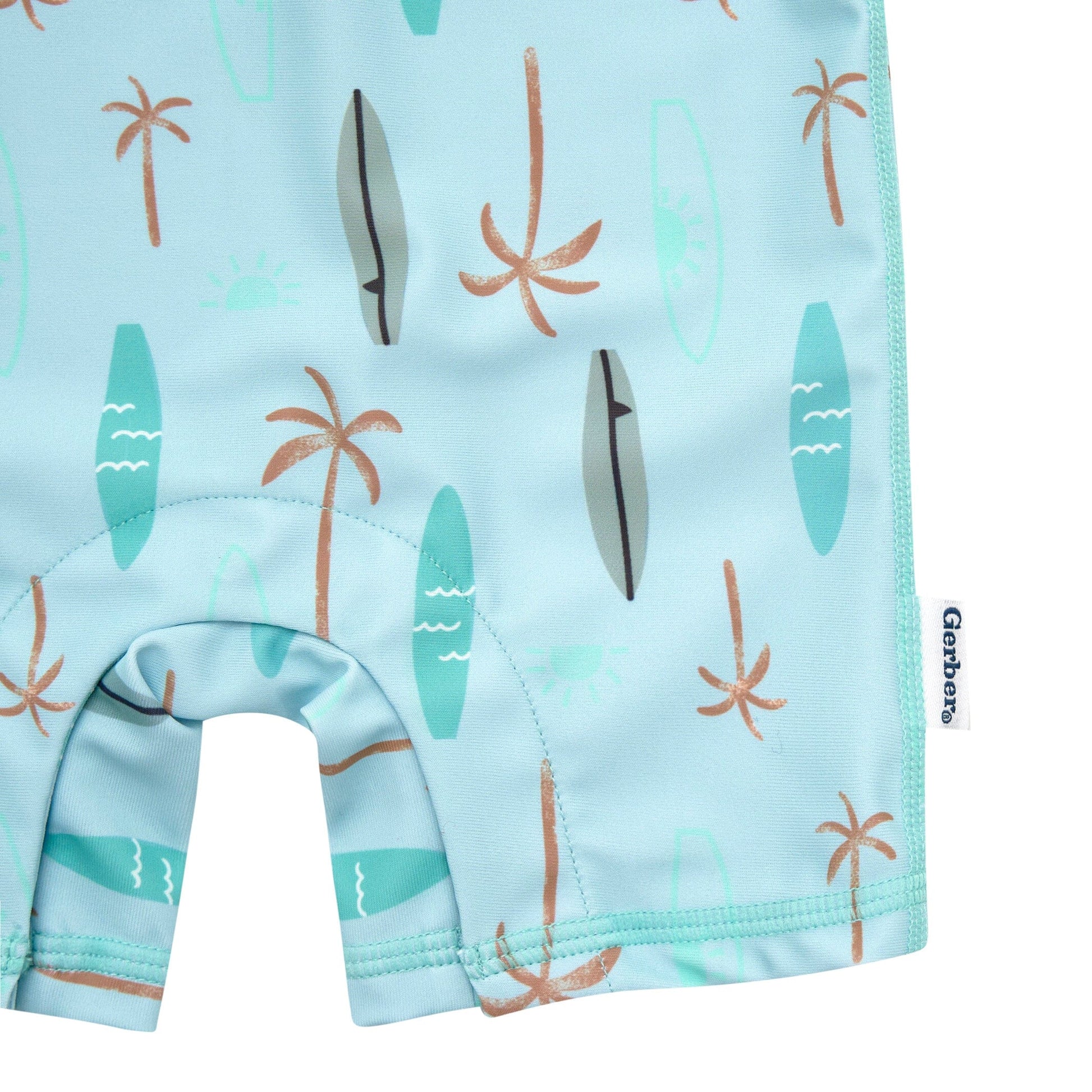 Baby Boys Surfboard Rashguard