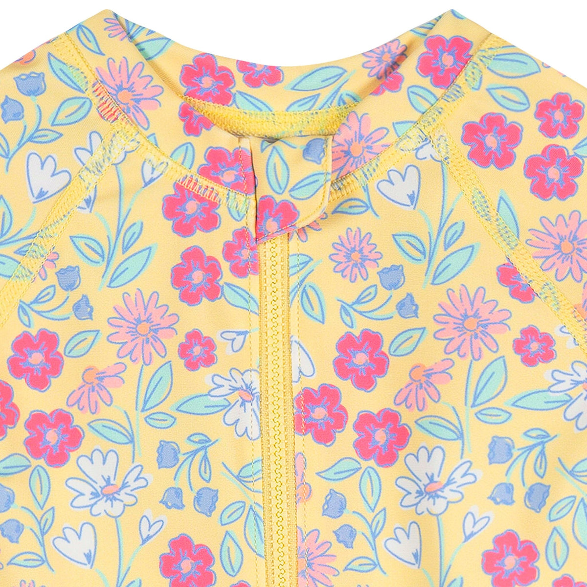 Baby Girls Floral Long Sleeve Rashguard Swimwear Gerber® 