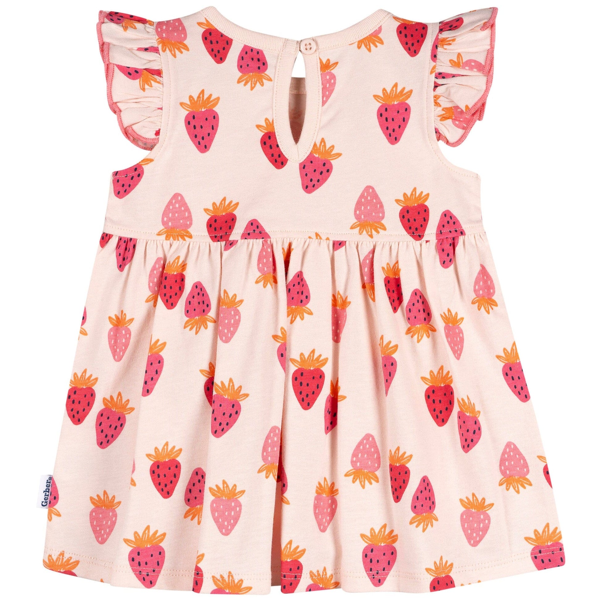 Baby Girls Strawberries Dress Dresses Gerber® 