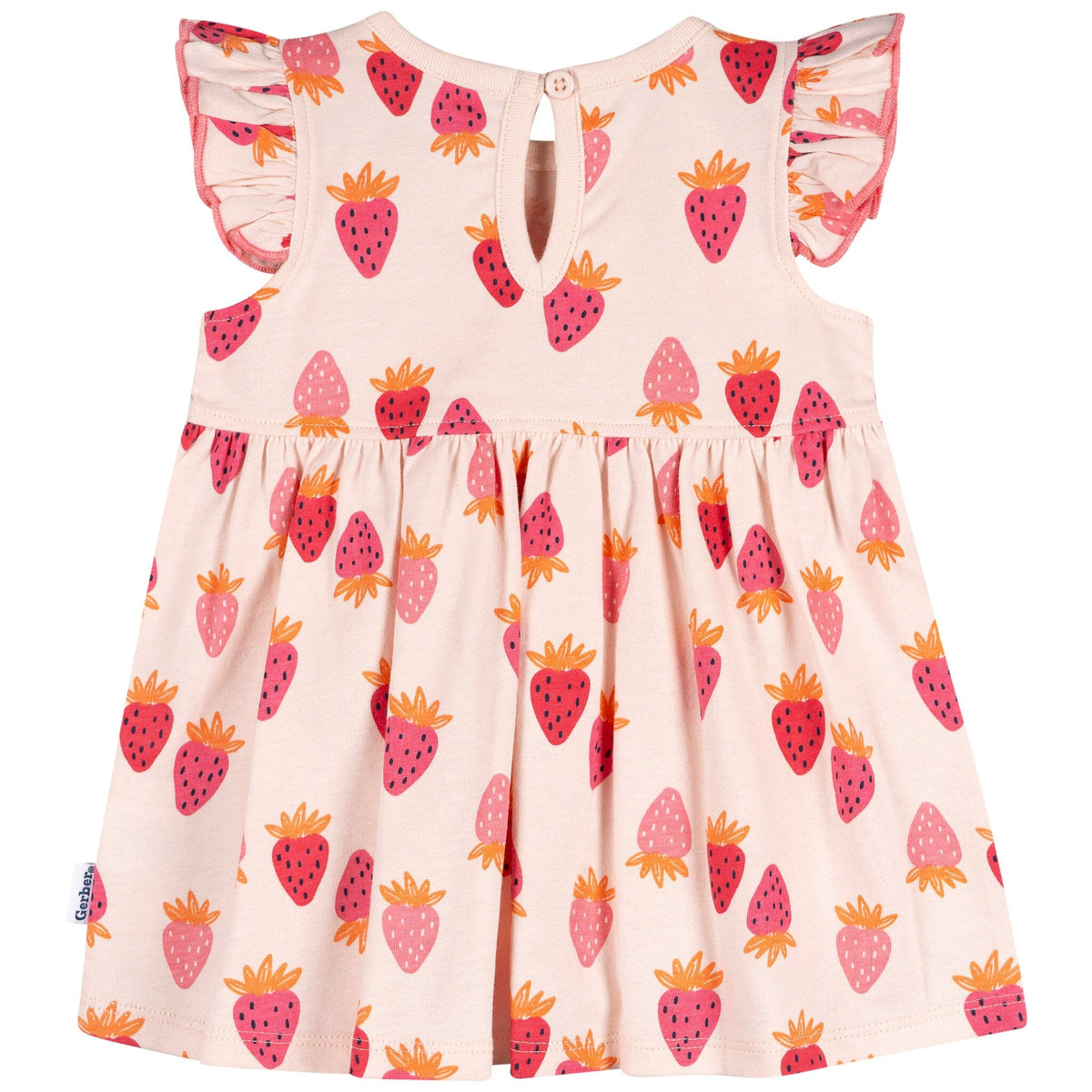 Baby Girls Strawberries Dress Dresses Gerber® 