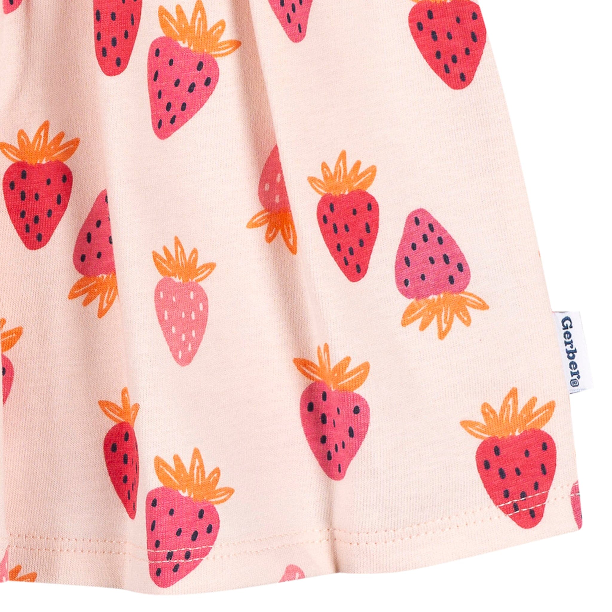 Baby Girls Strawberries Dress Dresses Gerber® 
