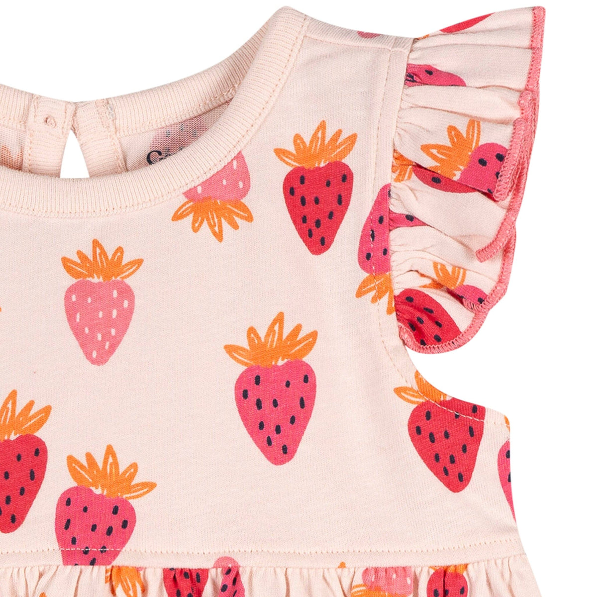 Baby Girls Strawberries Dress Dresses Gerber® 
