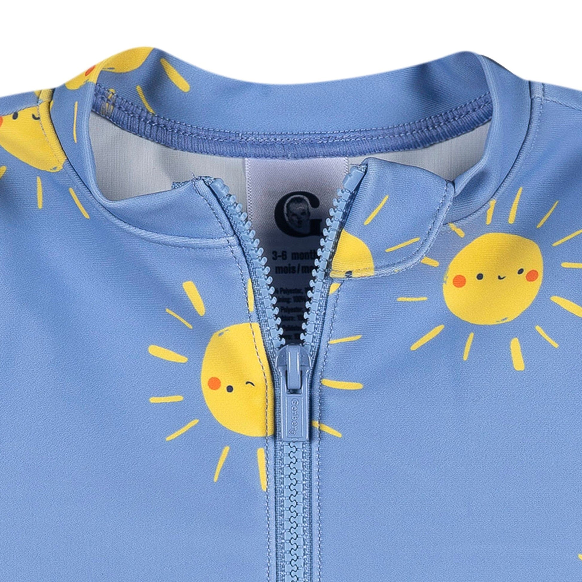 Baby Girls Sunshine Smiles Rashguard Suit Swimwear Gerber® 