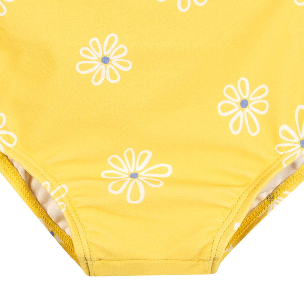 Baby Girls Yellow Daisies Rashguard Suit Swimwear Gerber® 