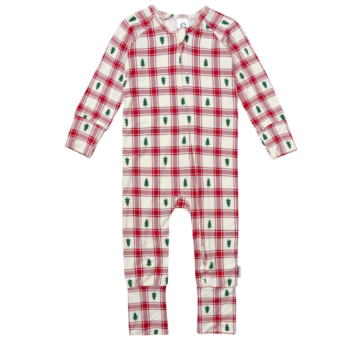 Baby Neutral Holiday Plaid Snug Fit Footless Pajamas Sleepwear Gerber® 