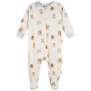 Baby Neutral Musical Animals Sleep 'N Play Sleepwear Gerber® 