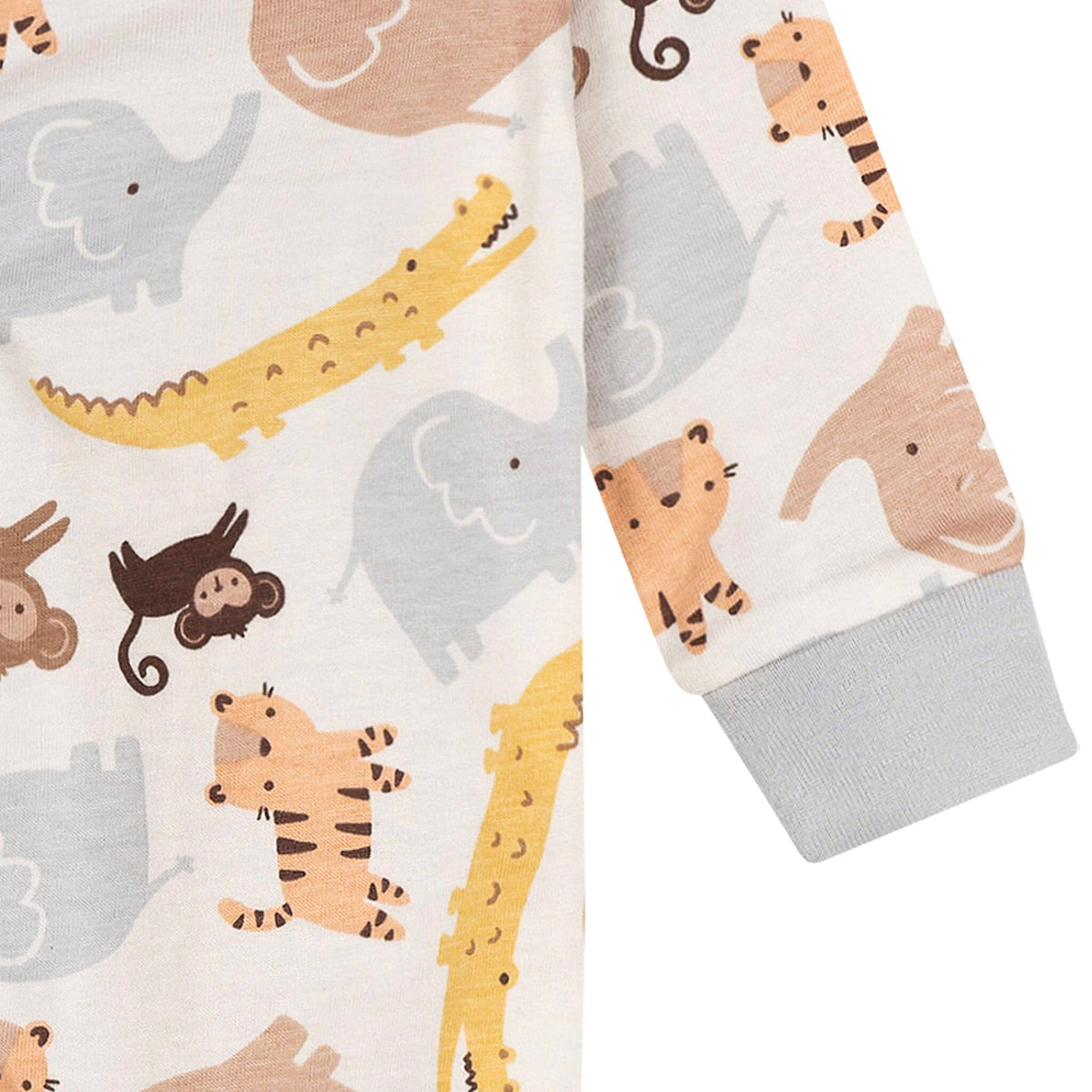 Baby Neutral Zoo Animals Sleep 'N Play Sleepwear Gerber® 