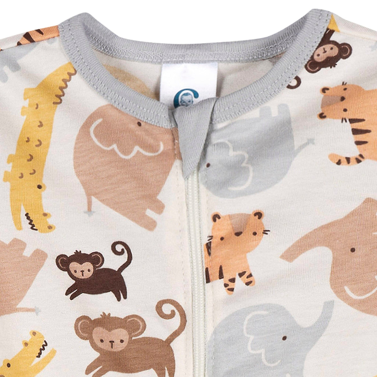 Baby Neutral Zoo Animals Sleep 'N Play Sleepwear Gerber® 
