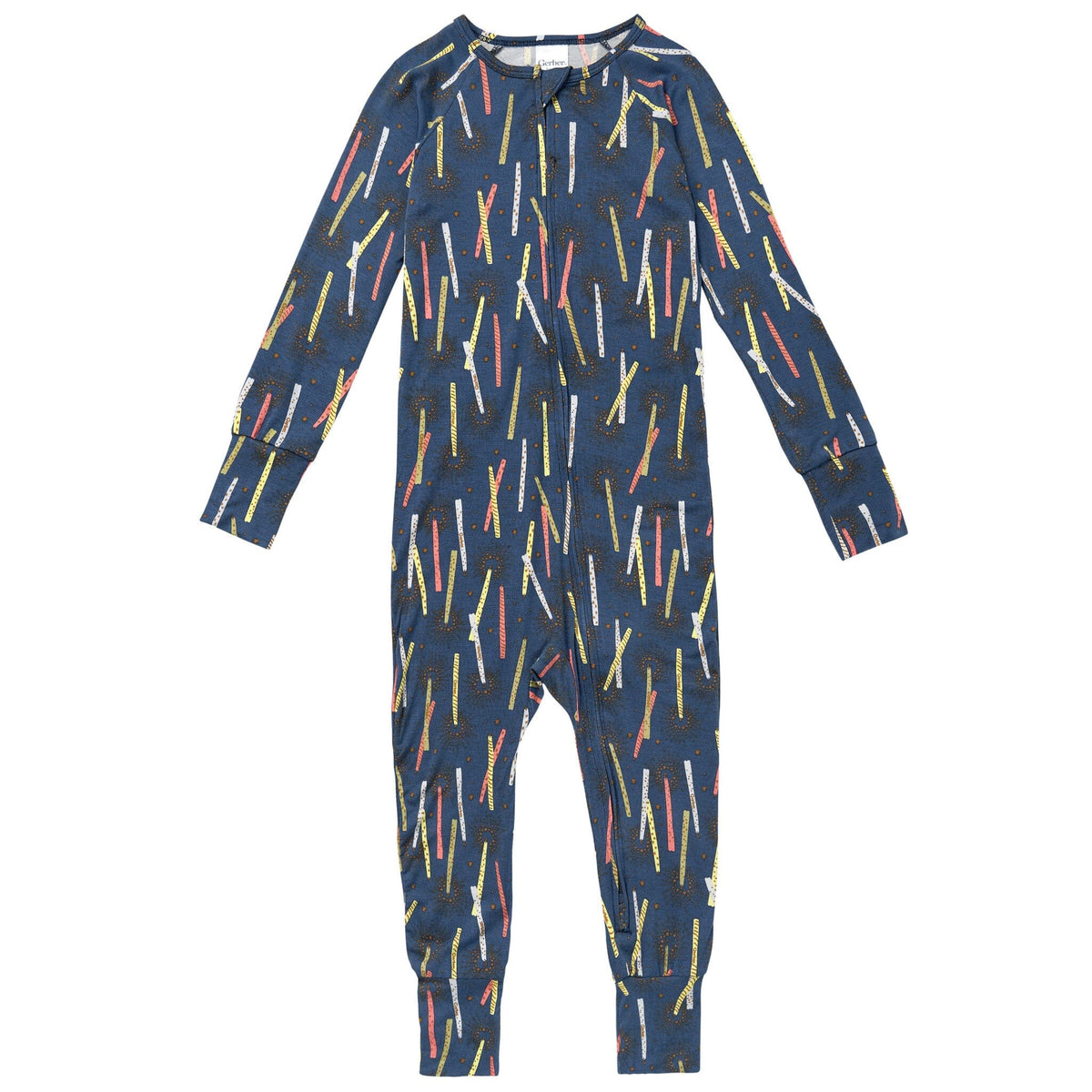 Infant & Toddler Boys Navy Candle Snug Fit Footless Pajamas Sleepwear Gerber® 