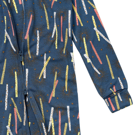 Infant & Toddler Boys Navy Candle Snug Fit Footless Pajamas