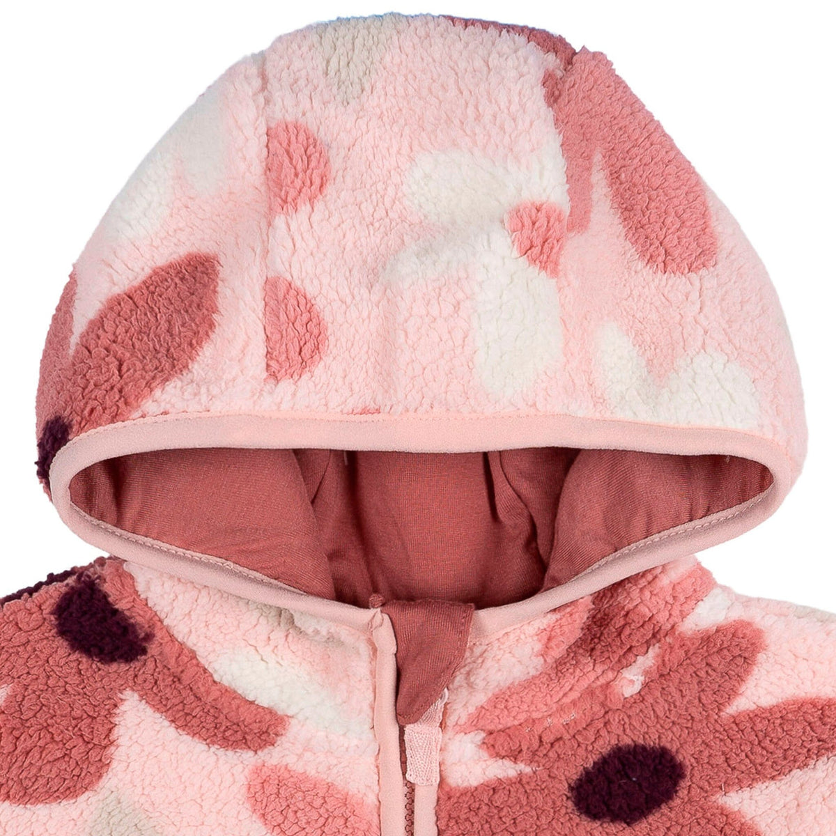Infant & Toddler Girls Pink Sherpa Jacket tops Gerber® 