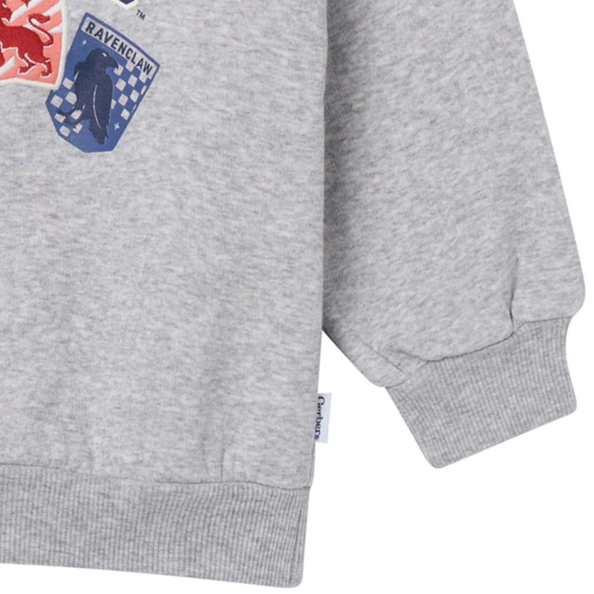 Infant & Toddler Neutral Hogwarts House Patch Sweatshirt tops Gerber® 