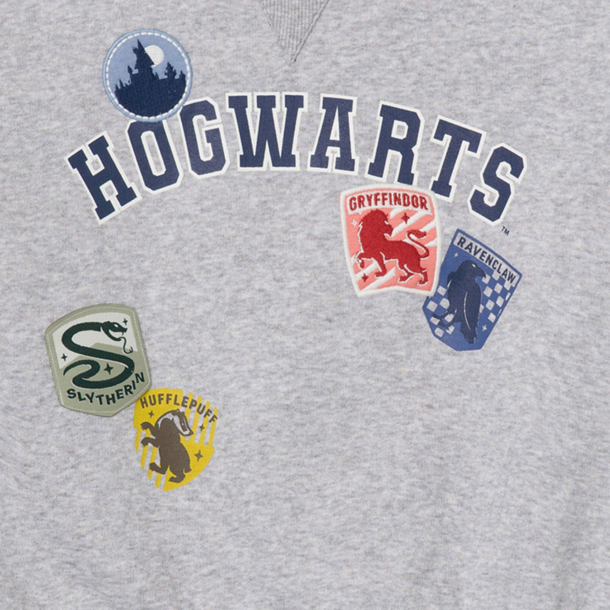 Infant & Toddler Neutral Hogwarts House Patch Sweatshirt tops Gerber® 