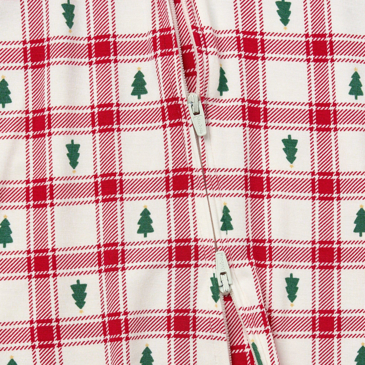 Infant & Toddler Neutral Plaid Tree Snug Fit Footless Pajamas Sleepwear Gerber® 