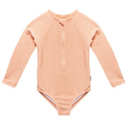 Toddler Girls Peach Rashguard